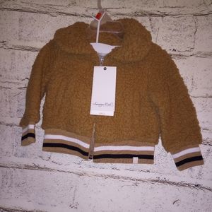 Kids' Bodhi Teddy Bear Faux Fur JacketSOVEREIGN CODE